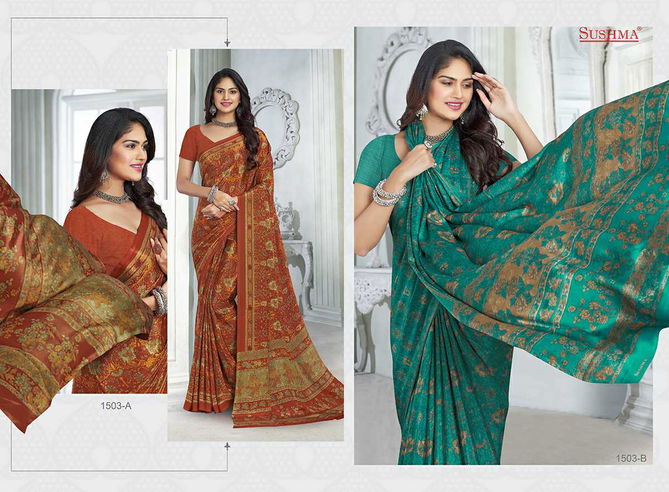 Sushma Carnival Regular Wear Wholesale Printed Designer Saree Catalog